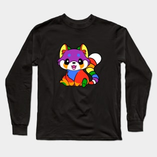 LGBT Pride Red Panda Long Sleeve T-Shirt